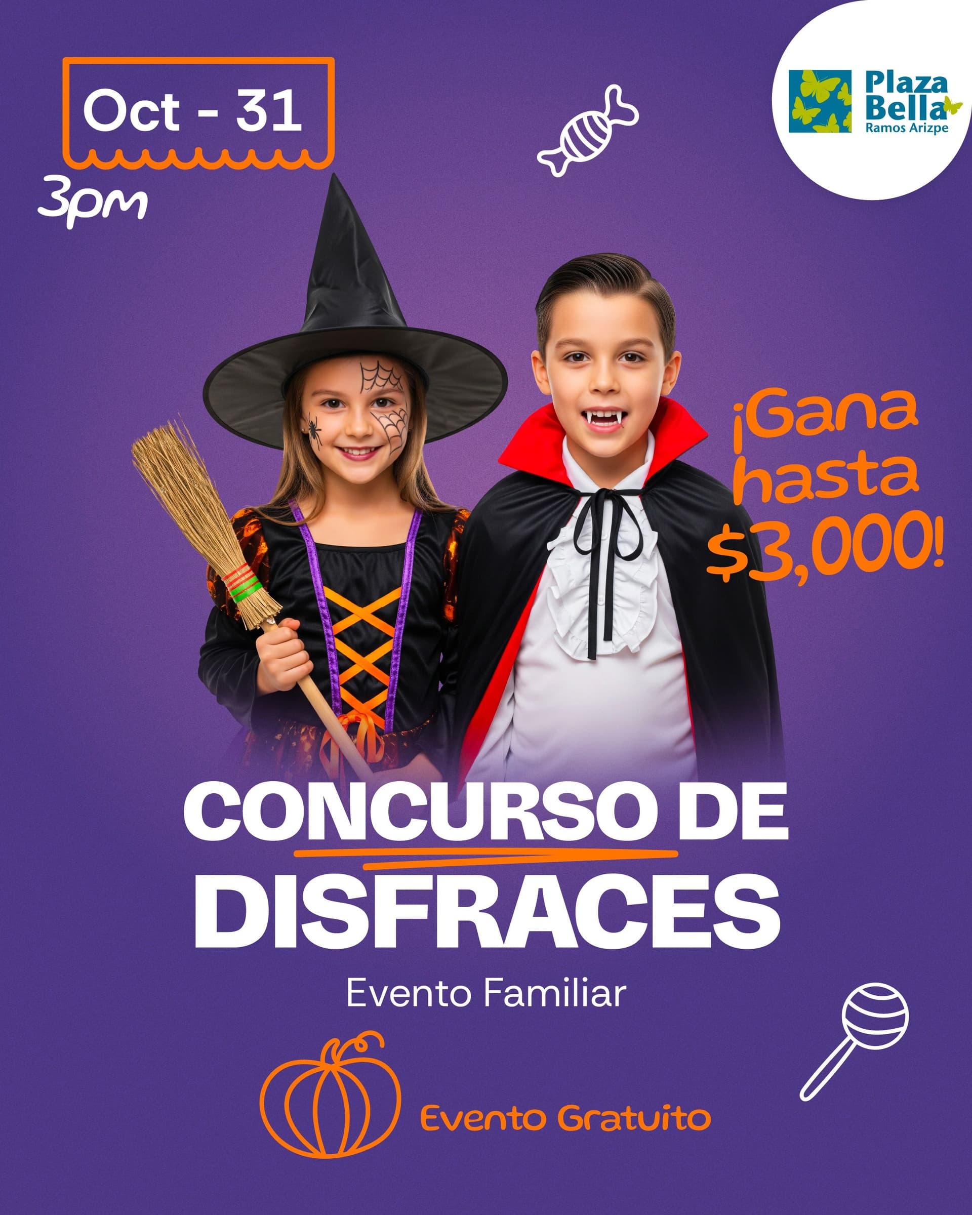 Concurso de disfraces de Halloween